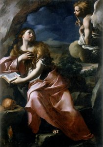 Berouwvolle Maria Magdalena in de woestijn door Giovanni Domenico Cerrini